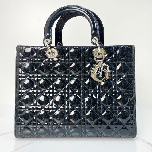 Christian Dior Large Lady Dior - Lafayette Consignment