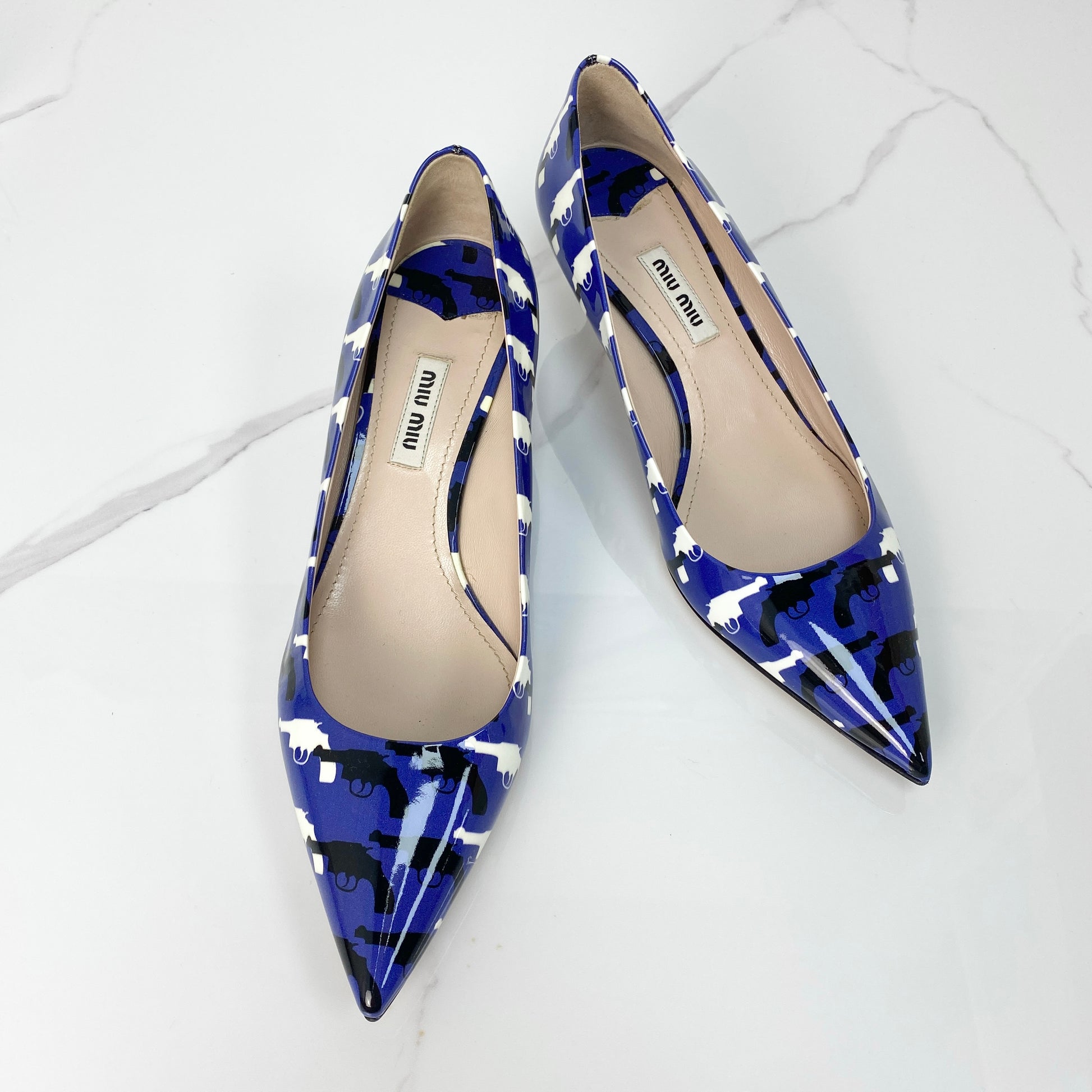 Miu Miu Pointy Pumps - Lafayette Consignment