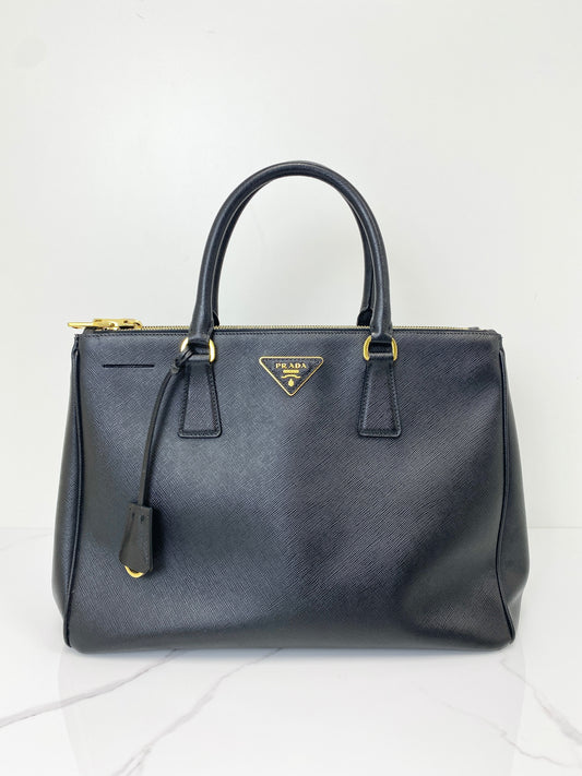 Prada Large Prada Galleria Saffiano Leather Bag - Lafayette Consignment