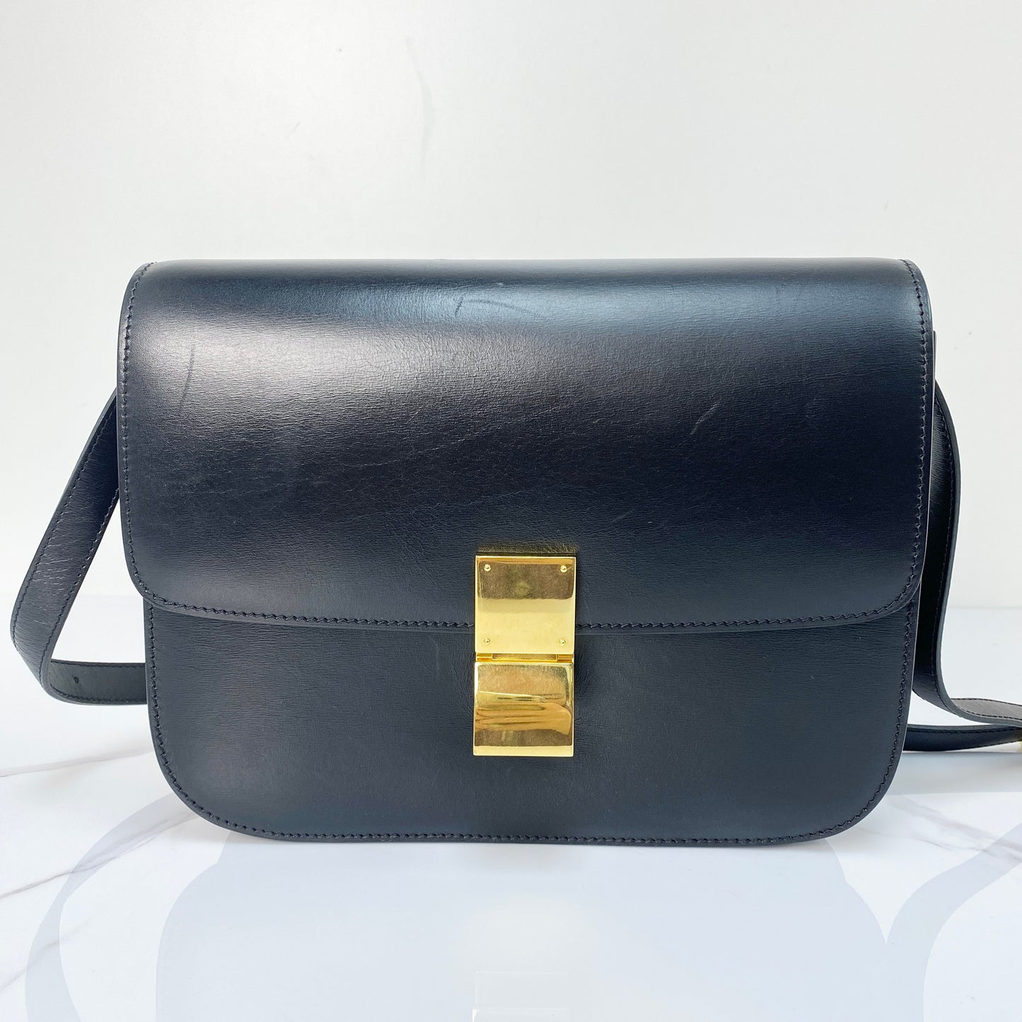 Celine Medium Box Bag - Lafayette Consignment