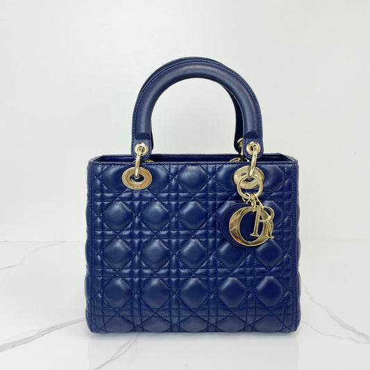 Christian Dior Medium Lady Dior - Lafayette Consignment