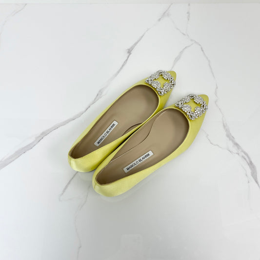 Manolo Blahnik Hangisiflat - Lafayette Consignment