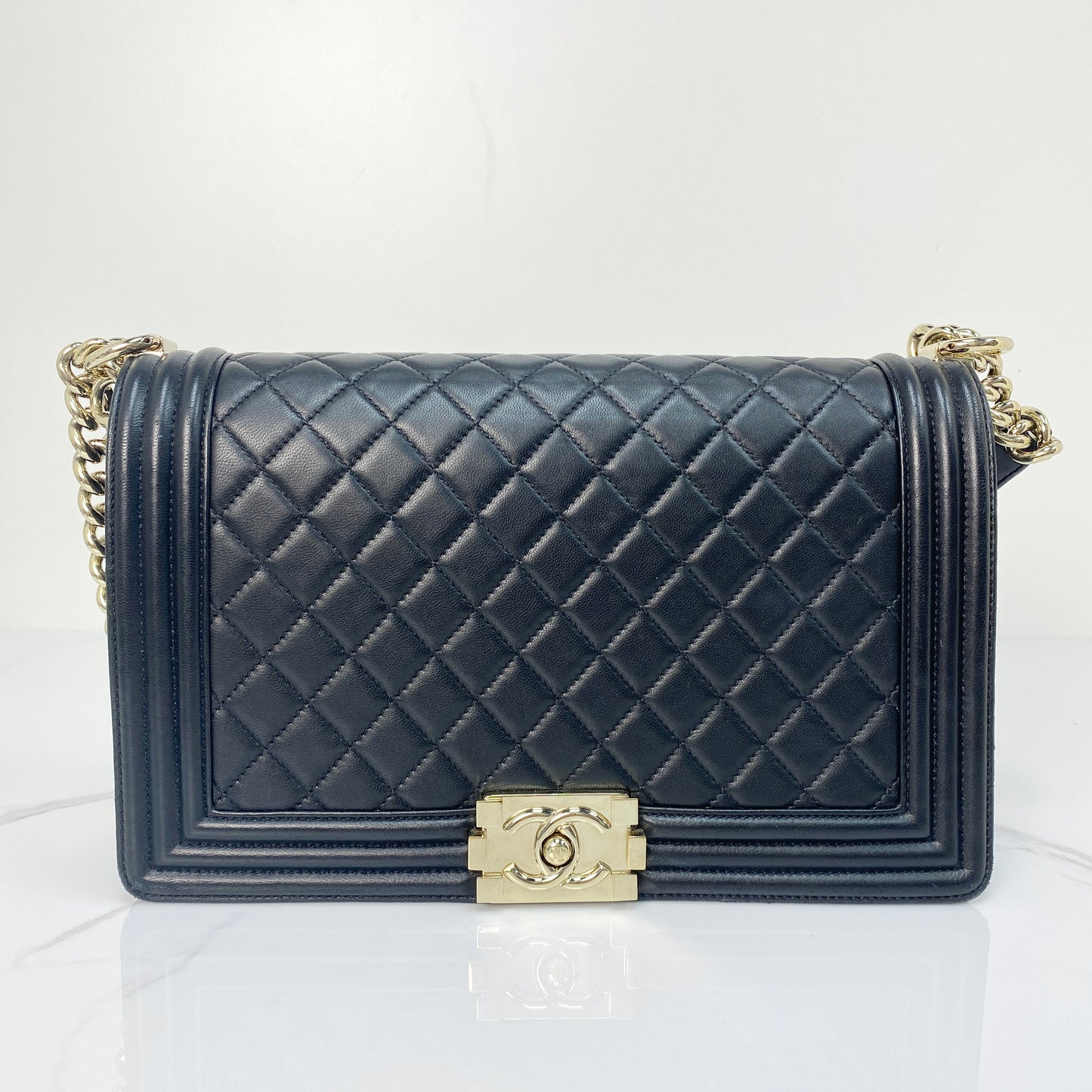 Chanel Large Boy Bag - Lafayette Consignment
