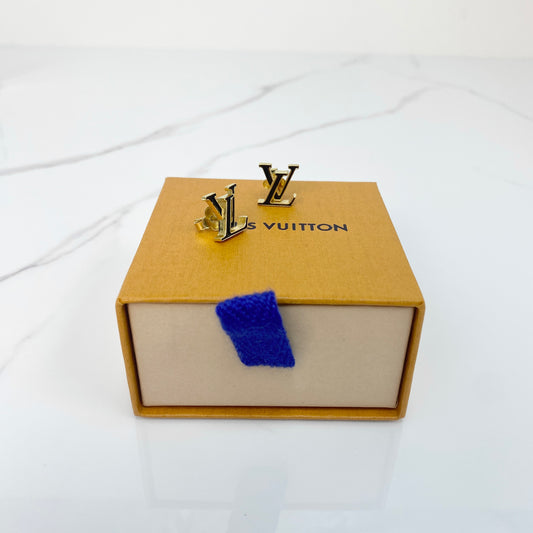 Louis Vuitton Iconic Enamel Earrings - Lafayette Consignment