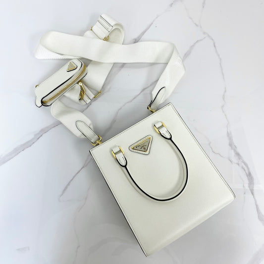 Prada Saffiano Mini Tote - Lafayette Consignment