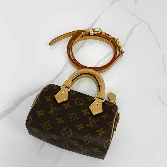 Louis Vuitton Nano Speedy - Lafayette Consignment