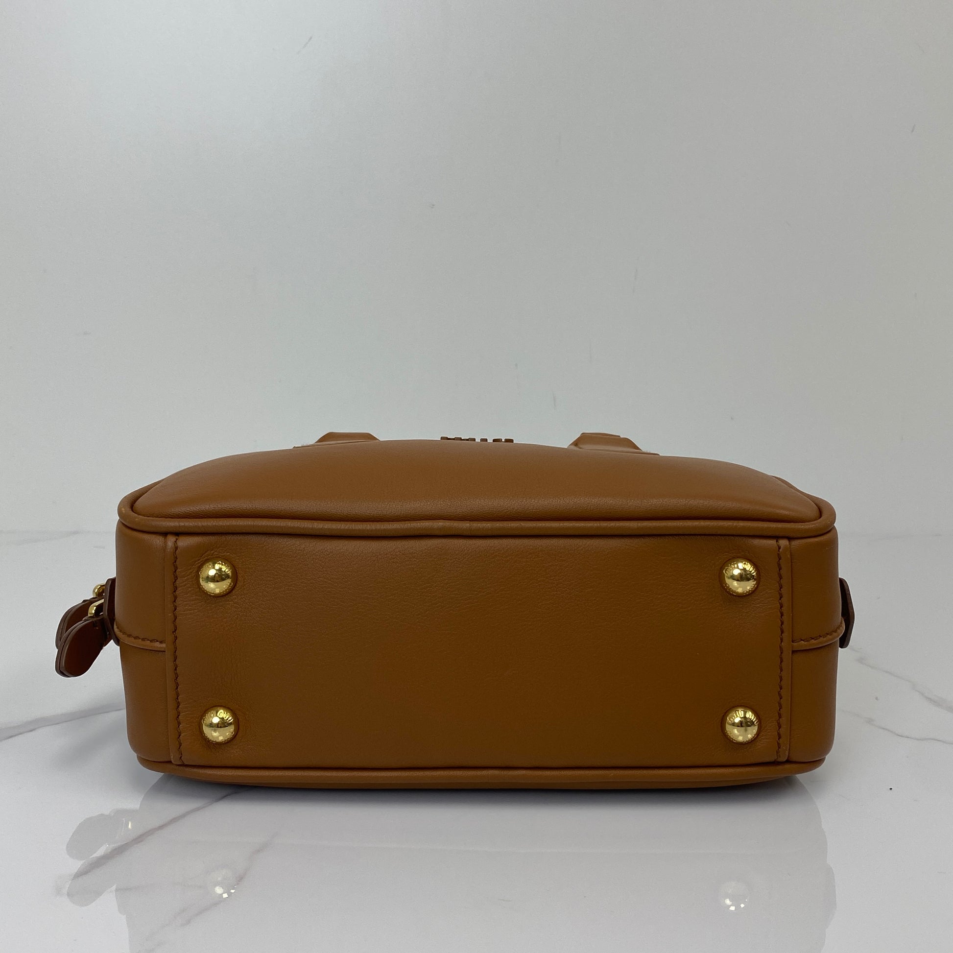 MIU MIU Arcadie Leather Bag - Lafayette Consignment