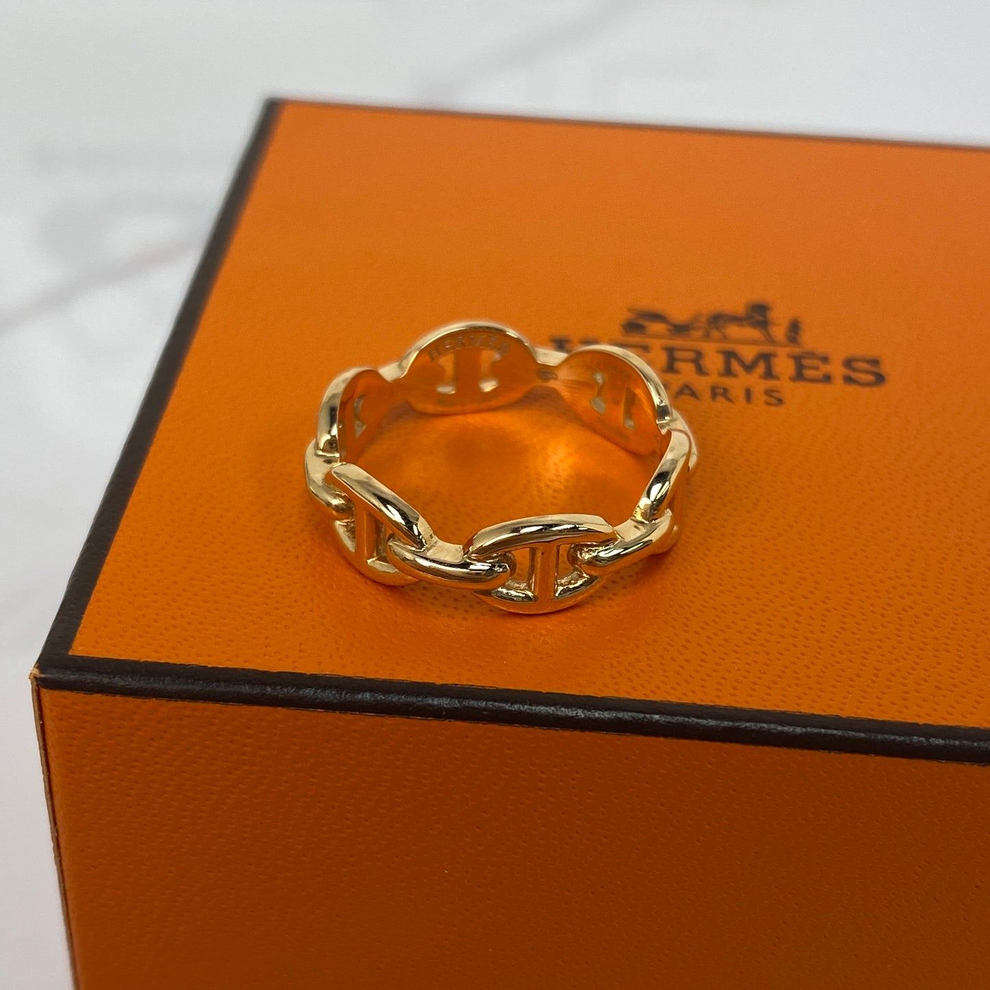 Hermes Ring | Lafayette Consignment | Rose Gold Ring