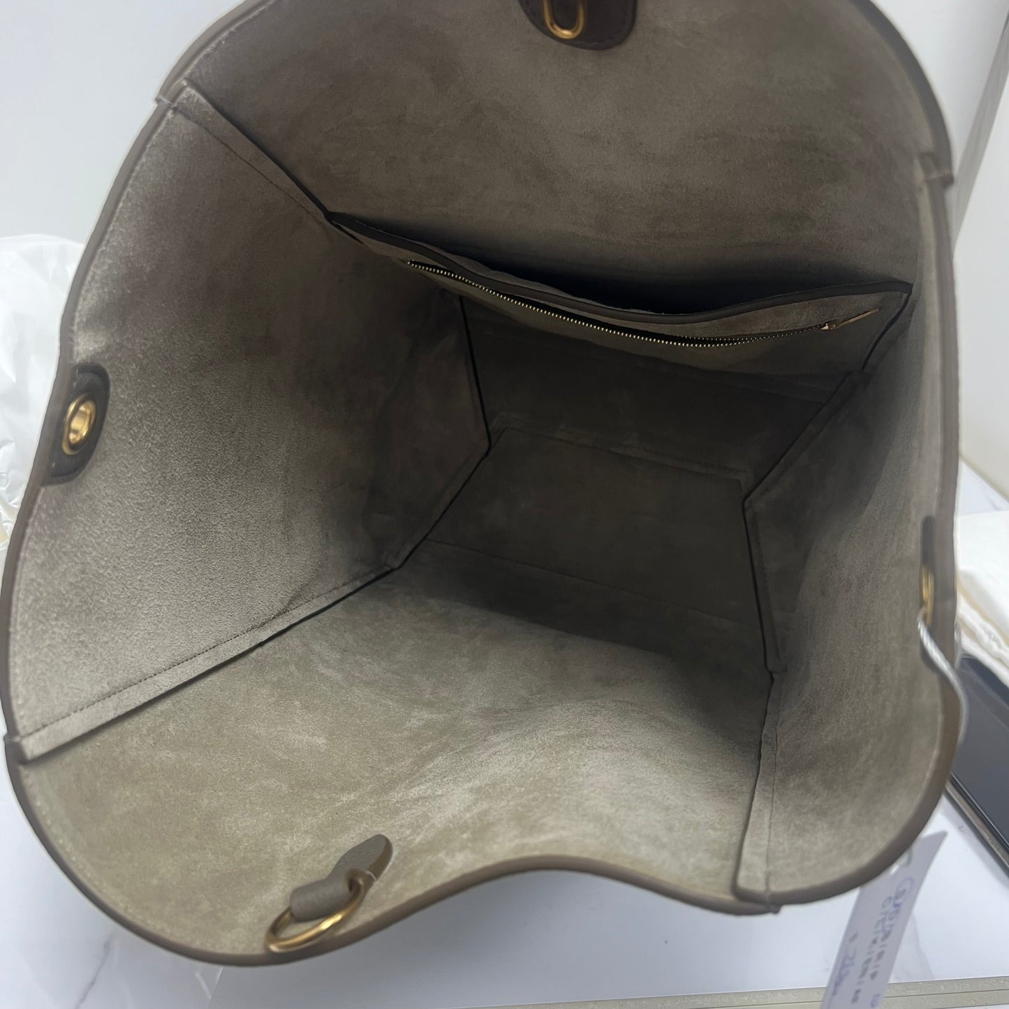 CELINE SANGLE BUCKET BAG - Lafayette Consignment