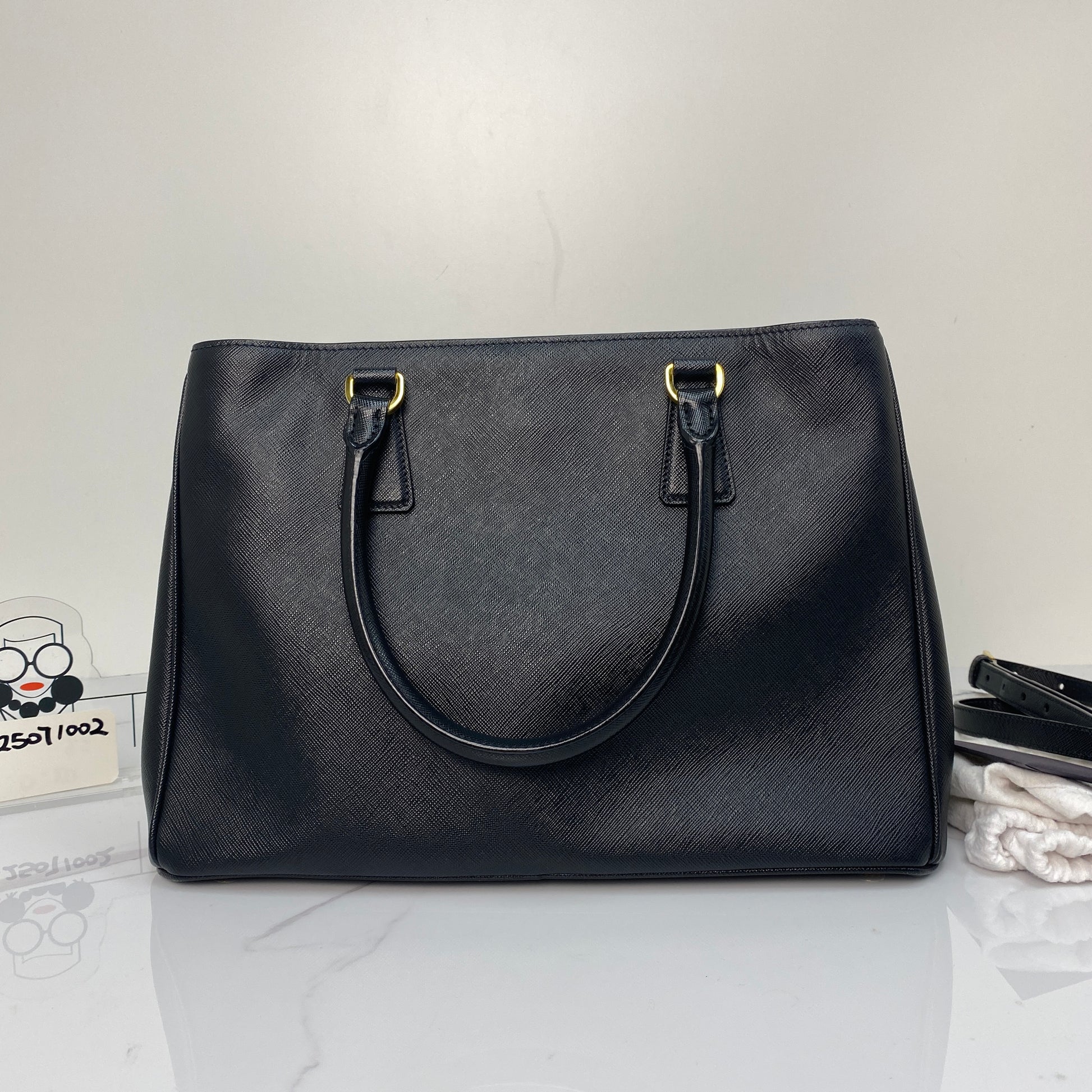 Prada Large Galleria Saffiano Leather Bag | Prada handbag | Lafayette Consignment