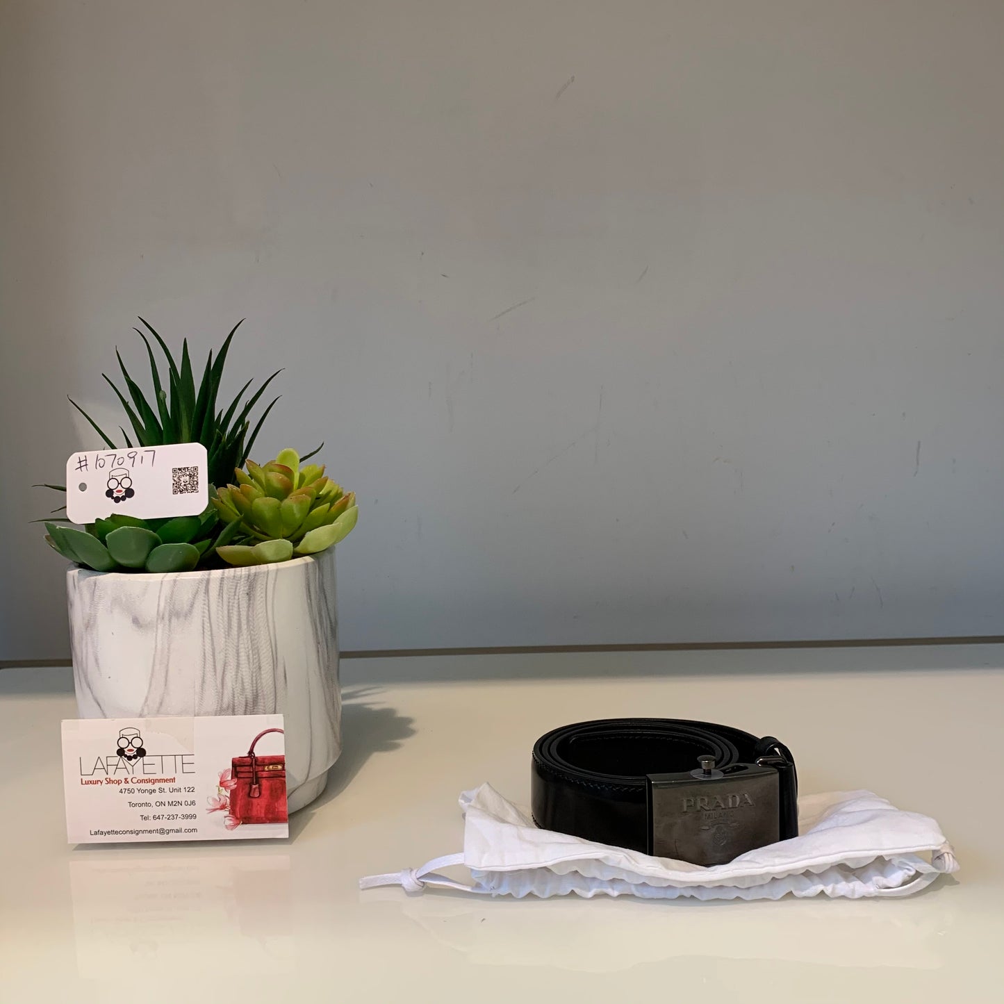 Prada Belt - Lafayette Consignment