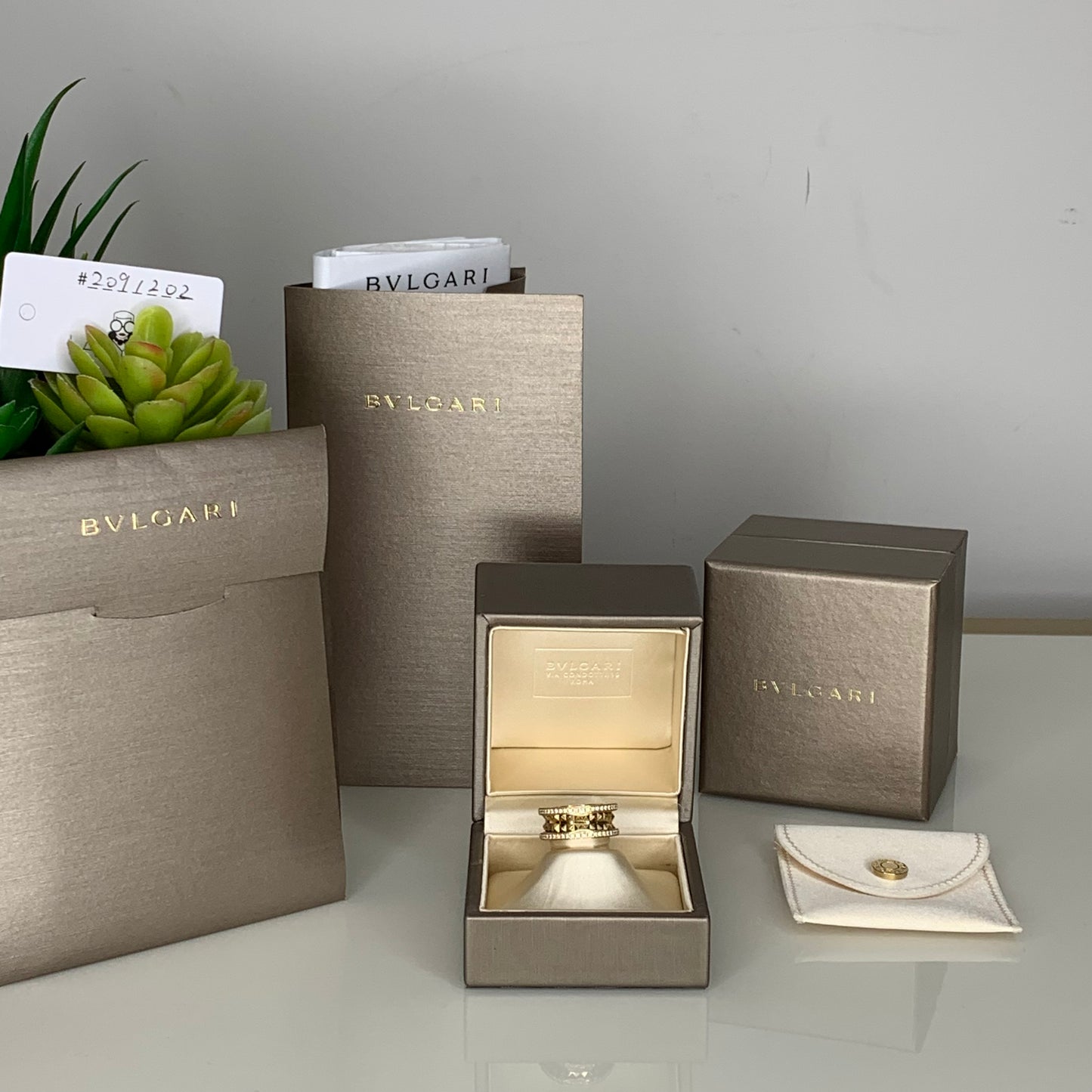 Bvlgari B.Zero1 Ring (Size 48) - Lafayette Consignment