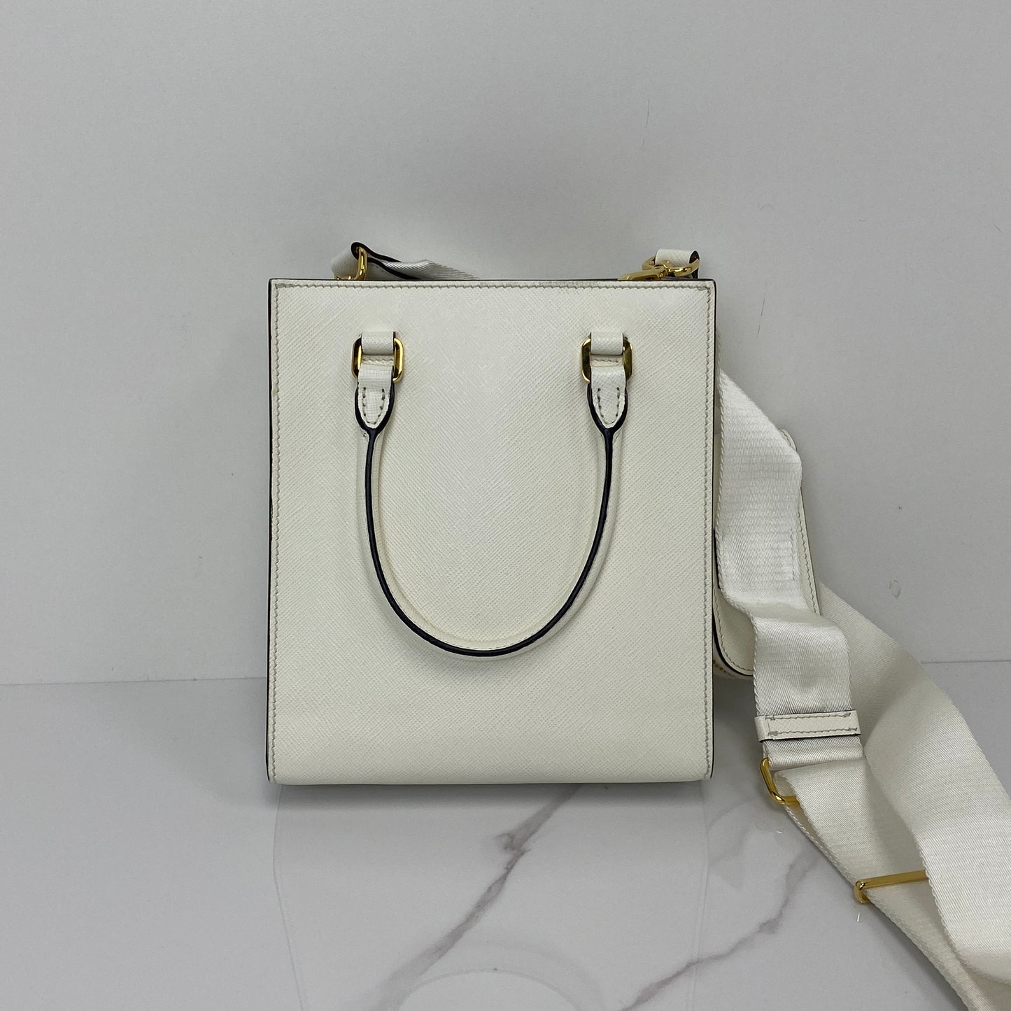 Prada Saffiano Mini Tote - Lafayette Consignment