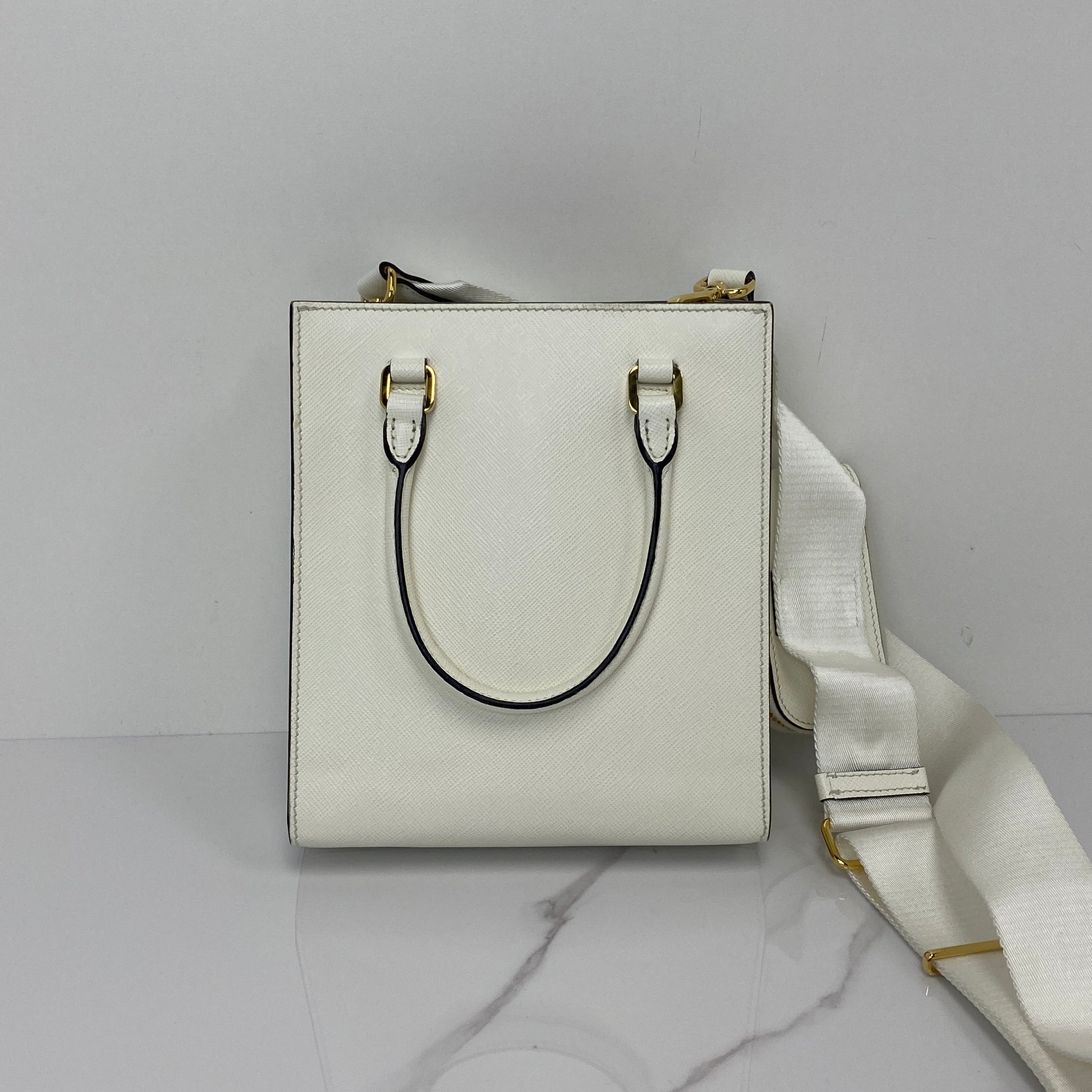 Prada Saffiano Mini Tote - Lafayette Consignment