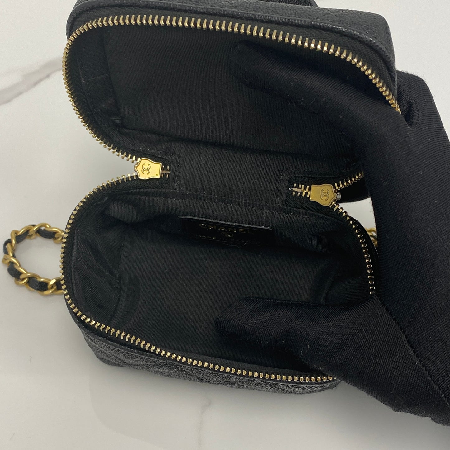 Chanel Mini Vanity with Chain - Lafayette Consignment