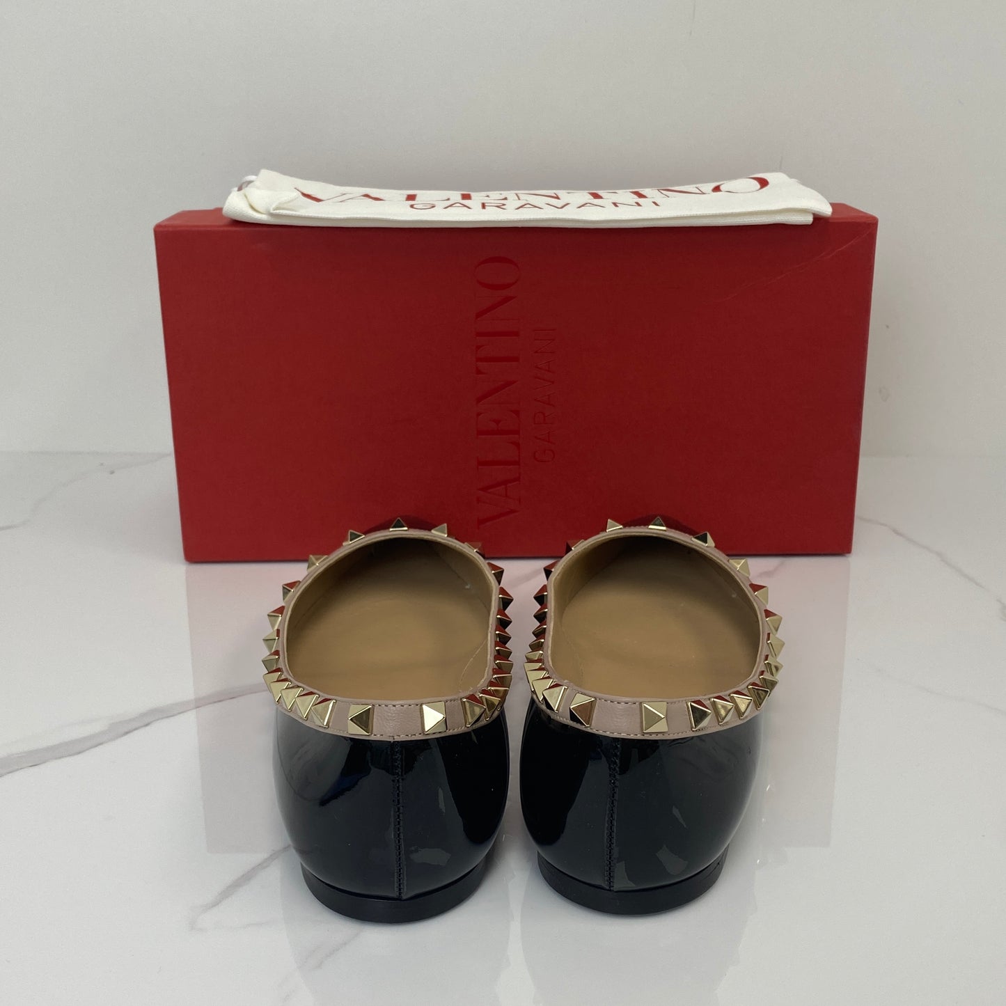 Valentino Rockstud Ballet Flats - Lafayette Consignment