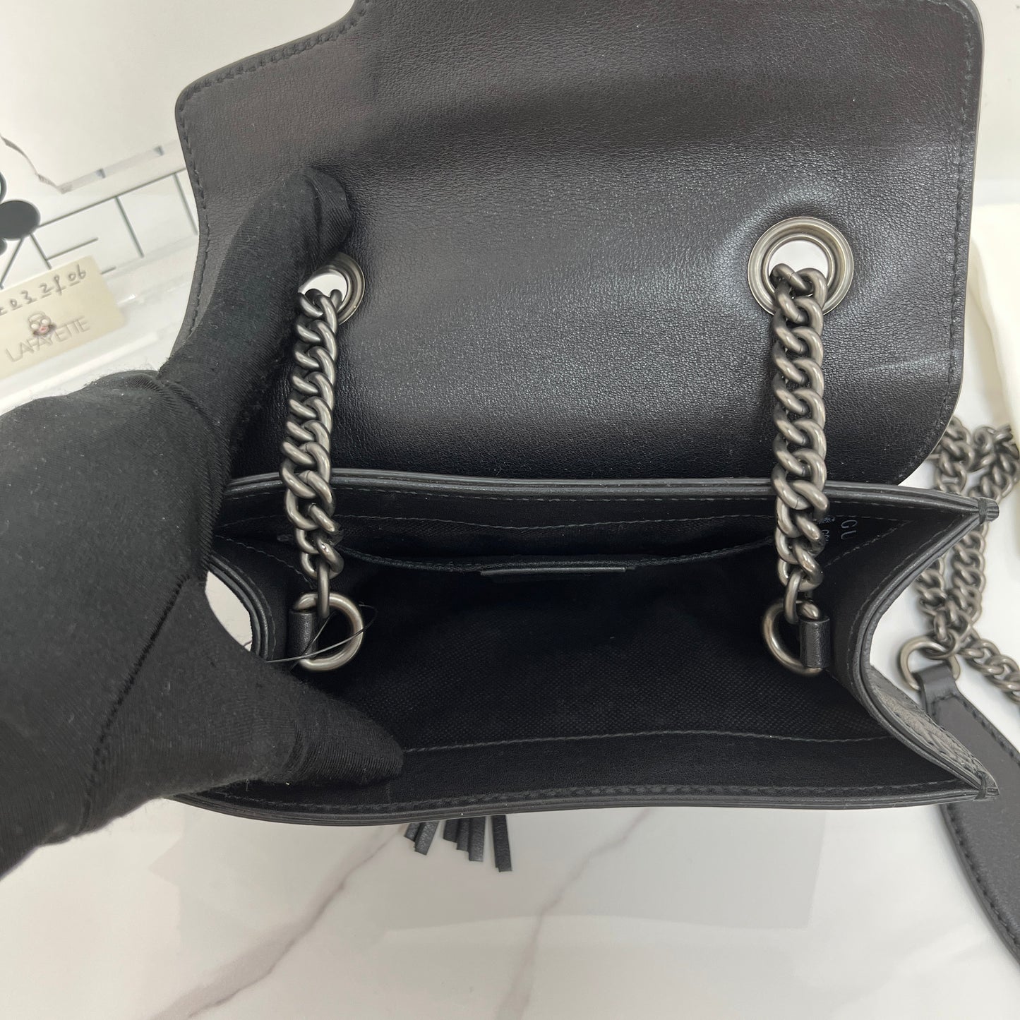 Gucci Mini Guccissima Chain Bag - Lafayette Consignment