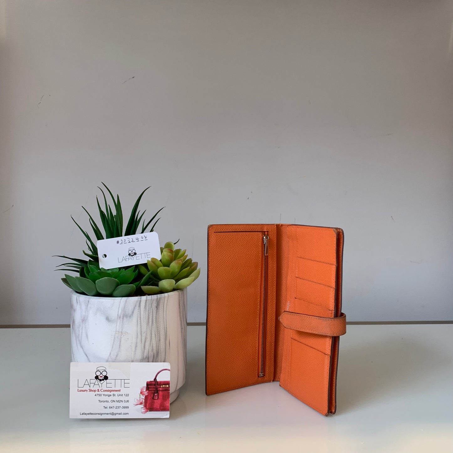 Hermès Bearn Wallet - Lafayette Consignment