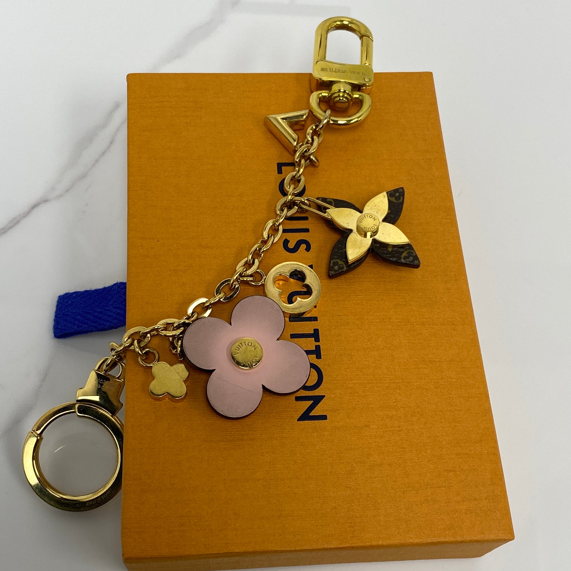 Louis Vuitton Blooming Flowers Chain Bag Charm - Lafayette Consignment