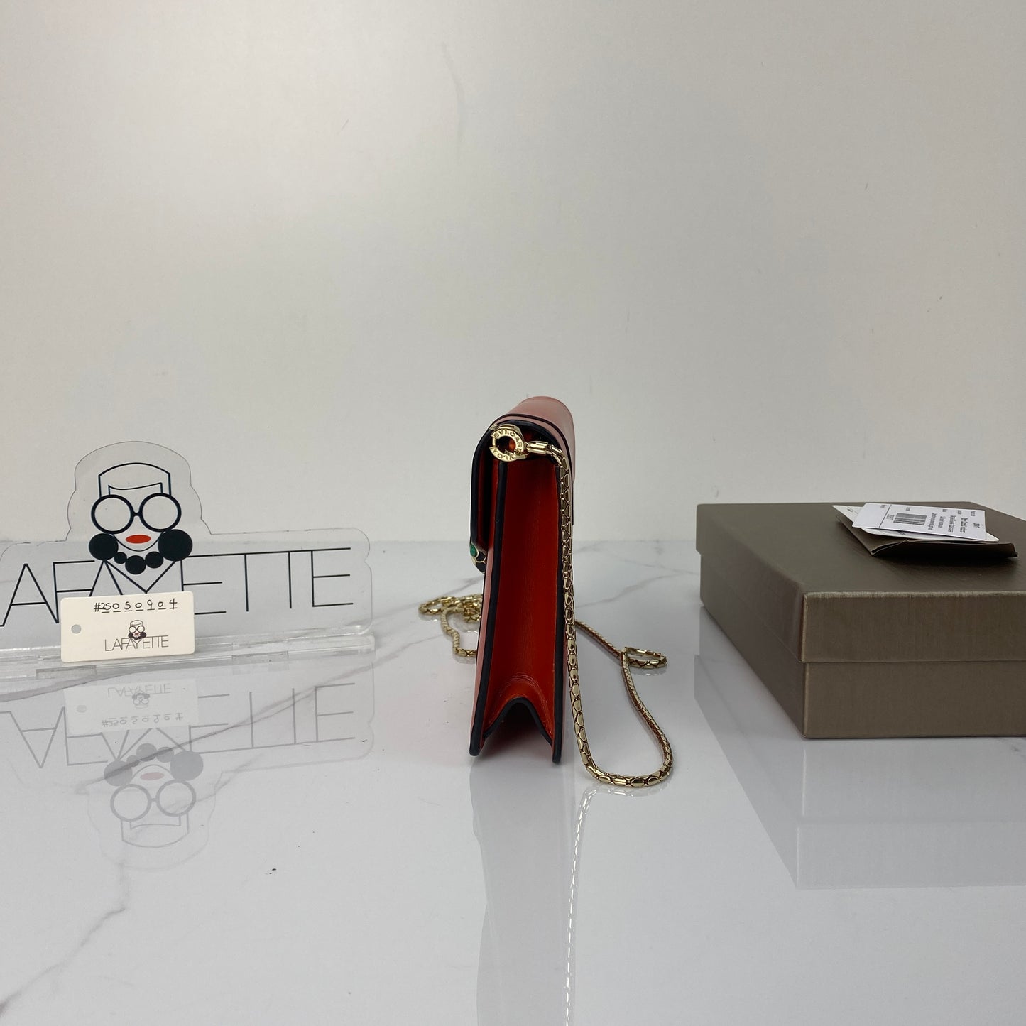 Bvlgari Serpenti Wallet on chain | Bvlgari Clutch with Chain