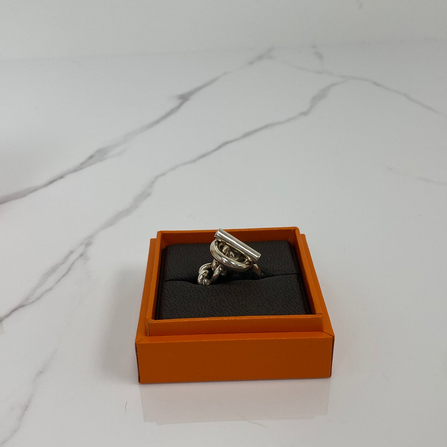 Hermès Croisette Ring - Size 56 - Lafayette Consignment