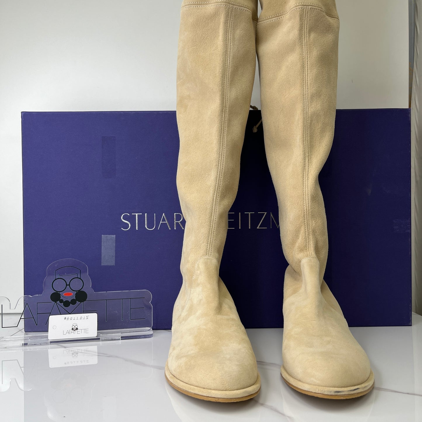 Stuart Weitzman Lowland Suede - Boots - Lafayette Consignment