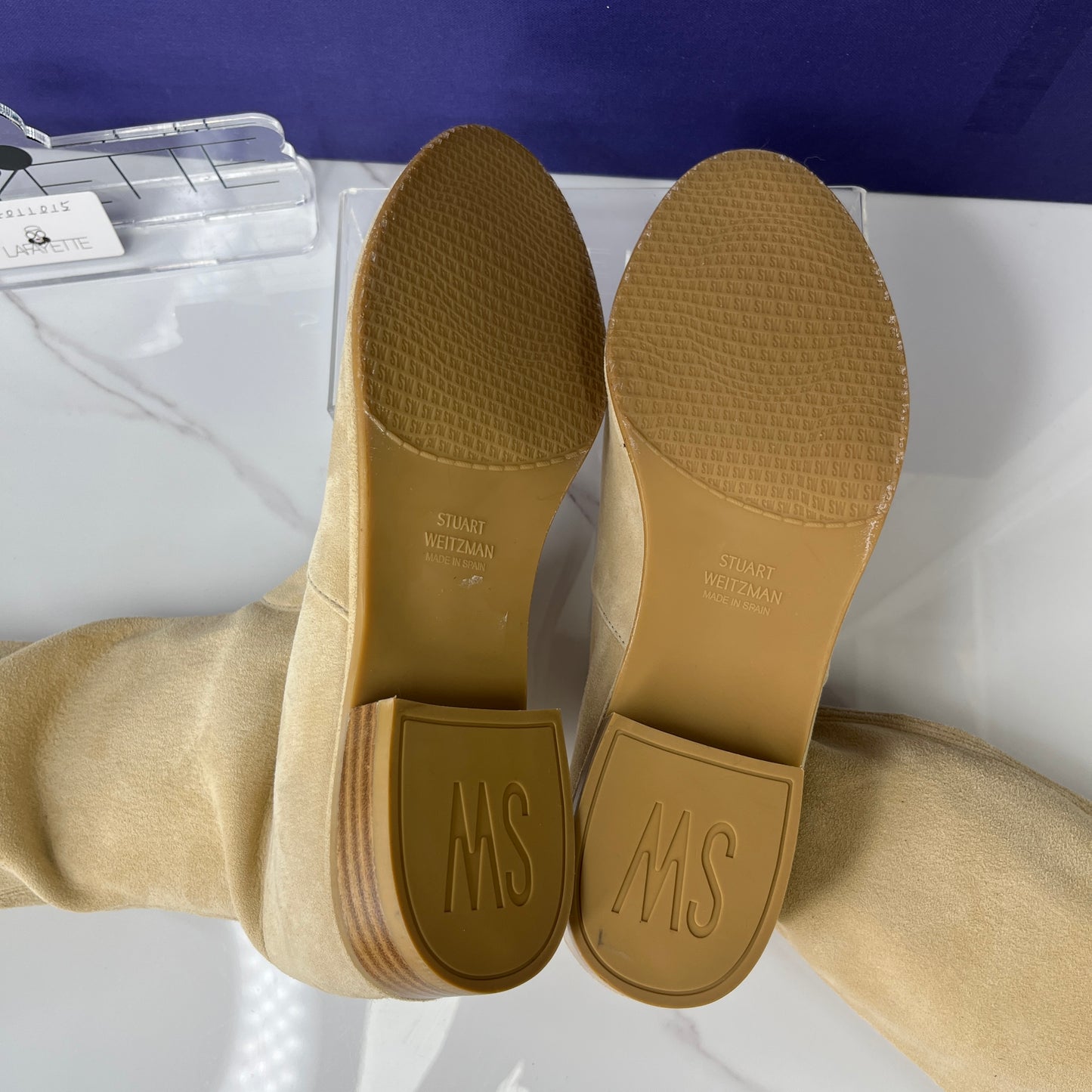 Stuart Weitzman Lowland Suede - Boots - Lafayette Consignment