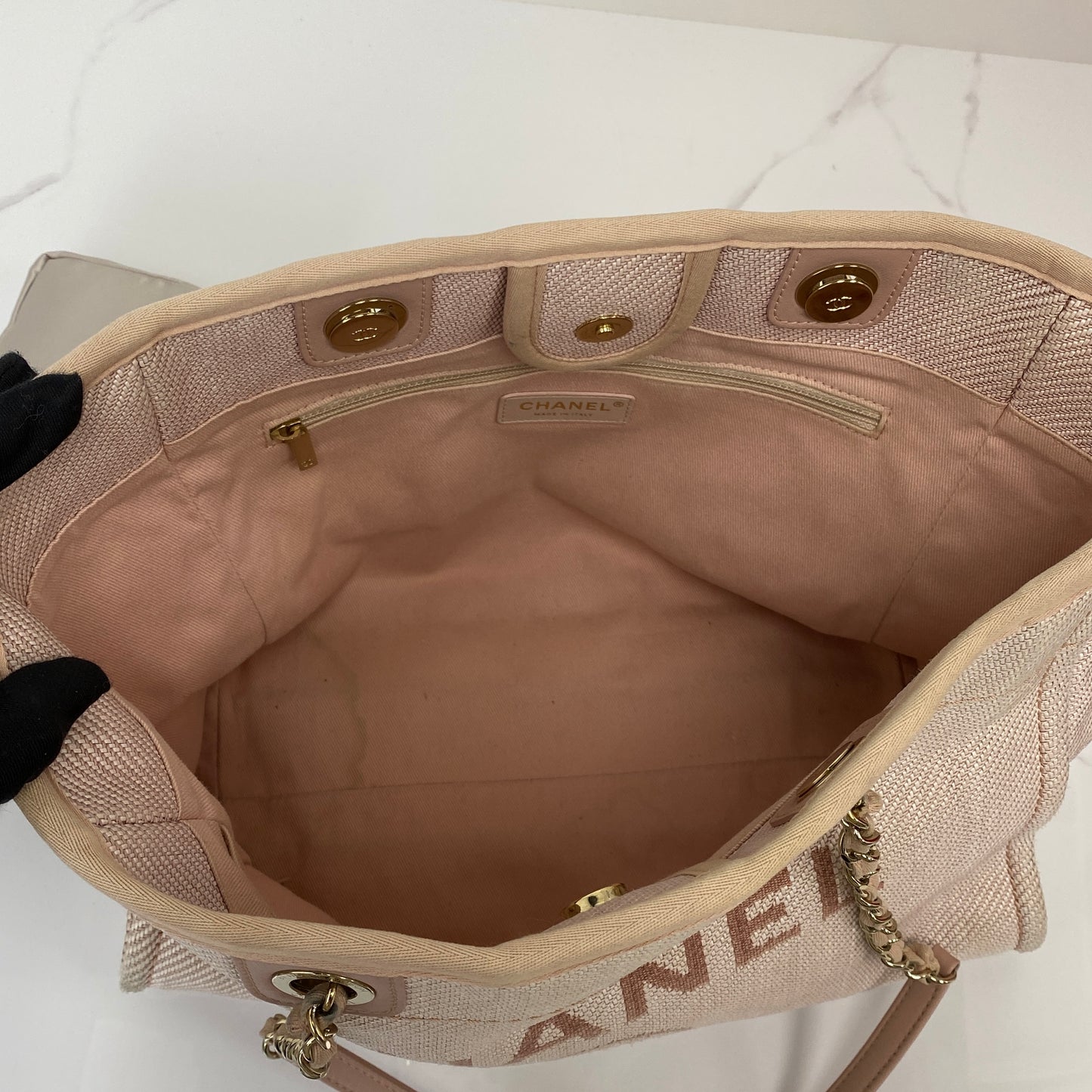 Chanel Deauville Shopping Tote