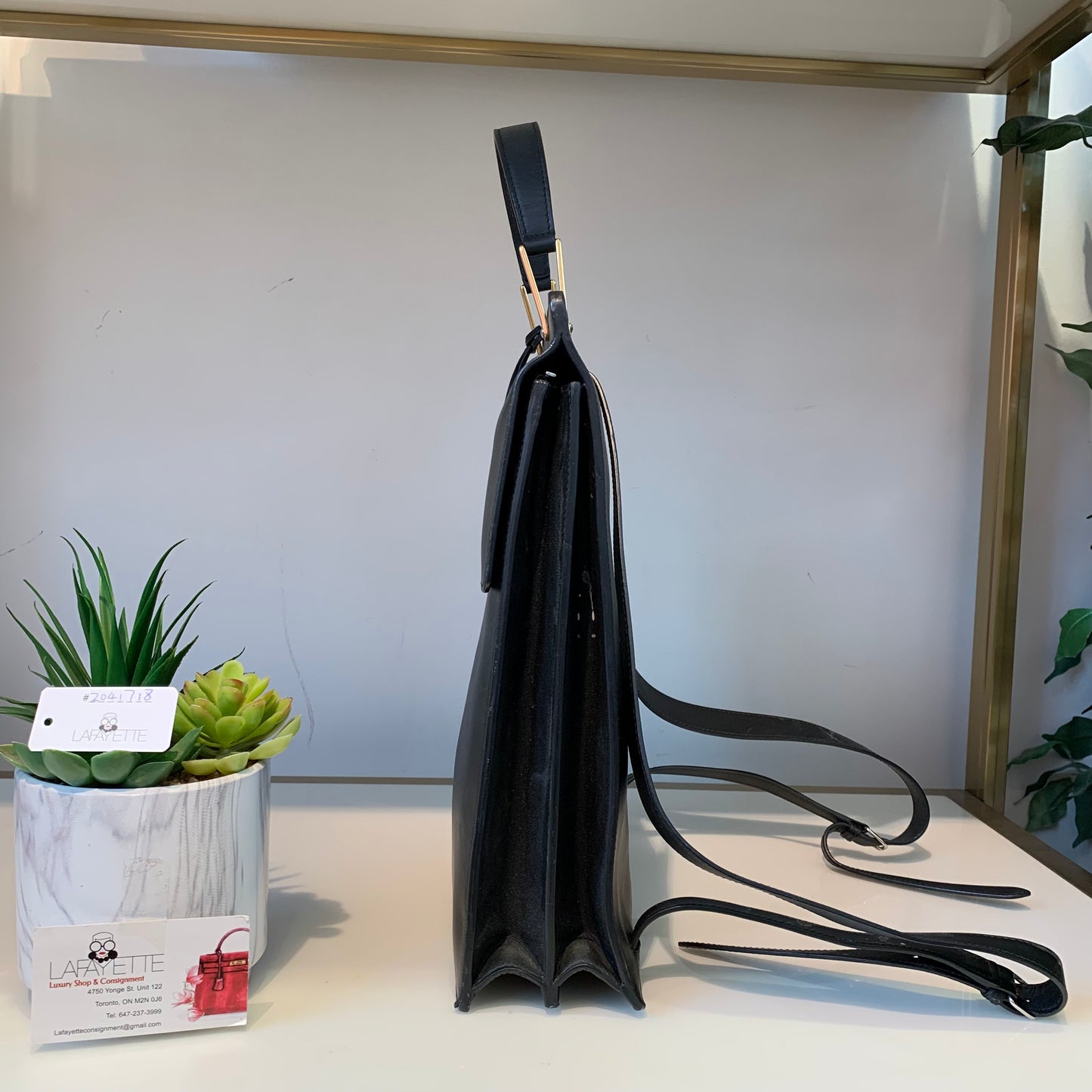 Balenciaga Black Backpack - Lafayette Consignment