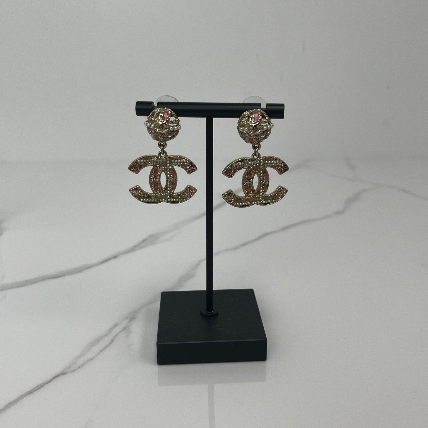 Chanel CC Earrings
