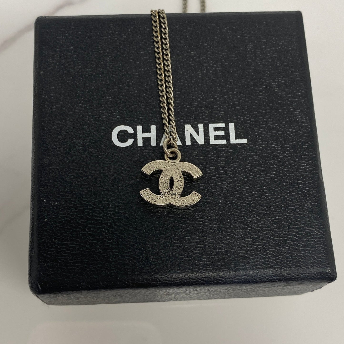 Chanel Crystal CC Necklace