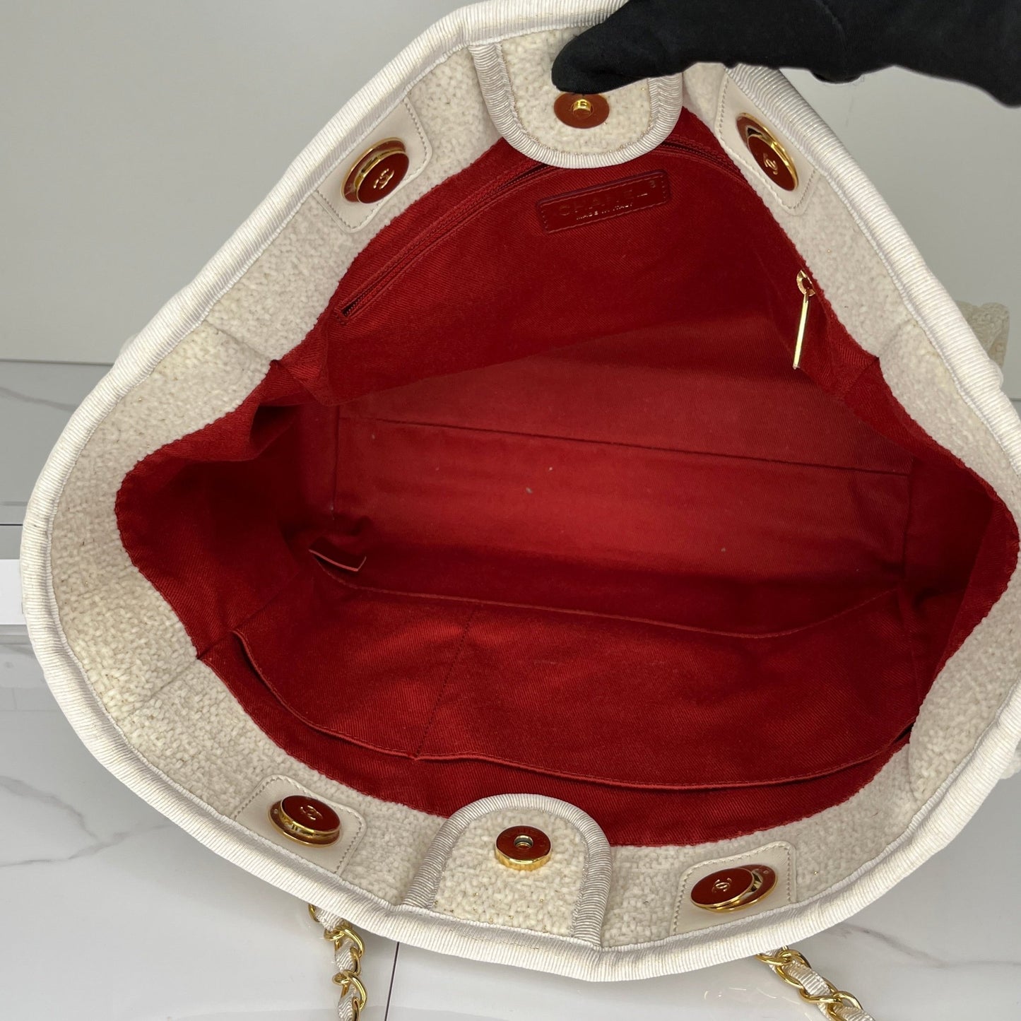 Chanel Deauville Shopping Tote