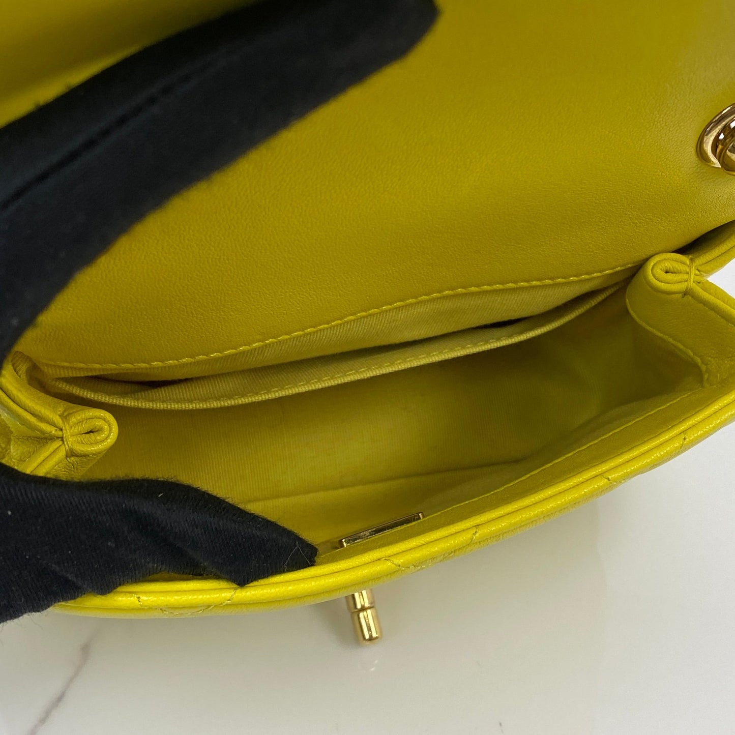 Chanel Mini Top Handle Square Flap