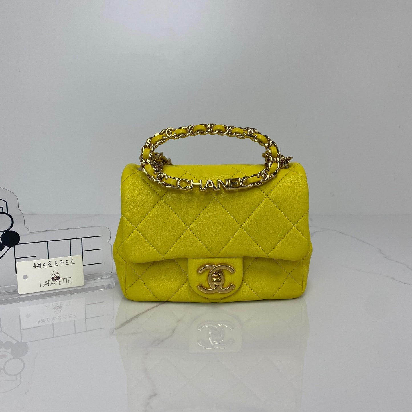 Chanel Mini Top Handle Square Flap