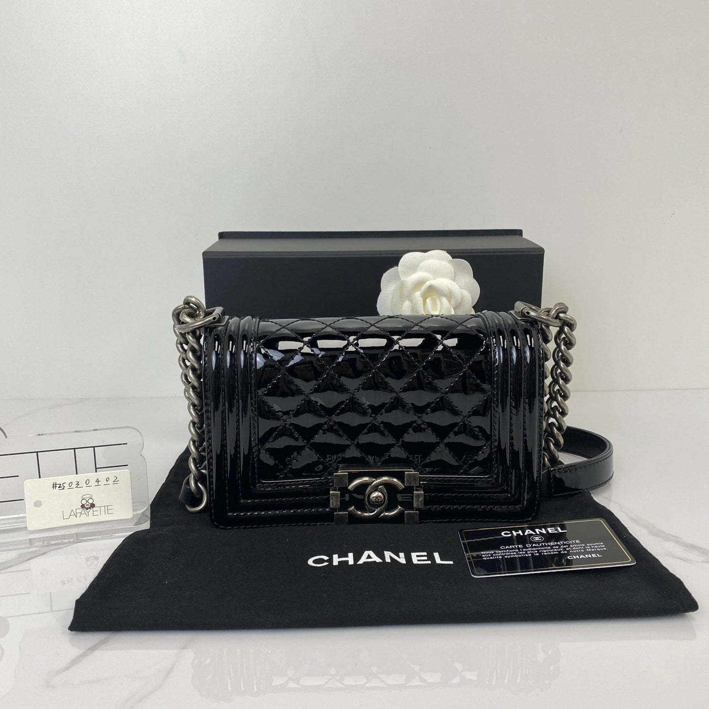Chanel Small Leboy Handbag - Black