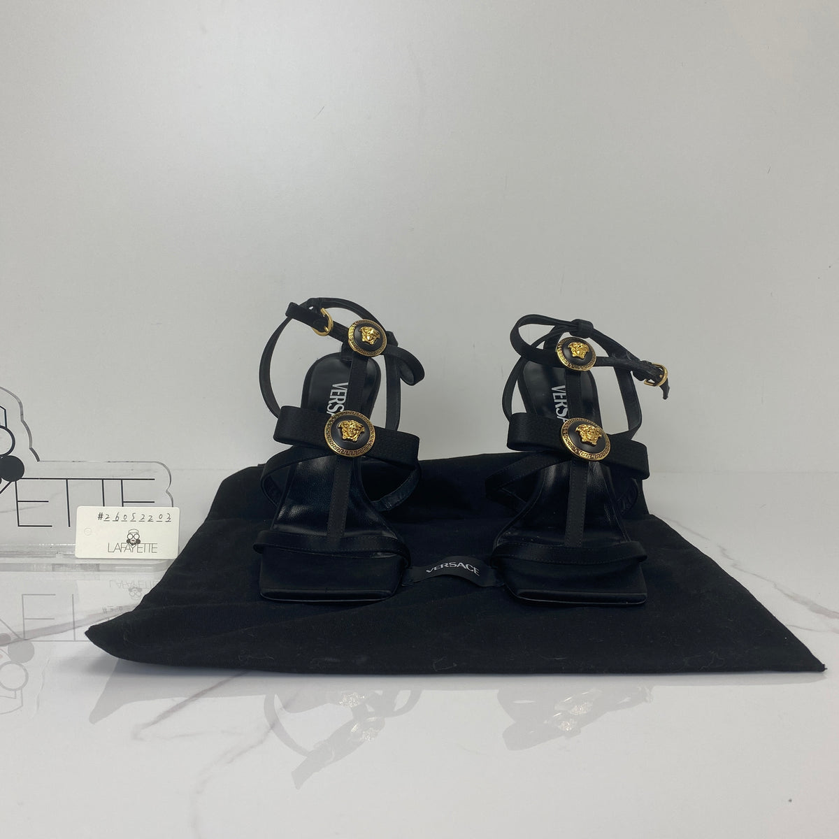 Versace Gianni Ribbon Sandals - photo 5