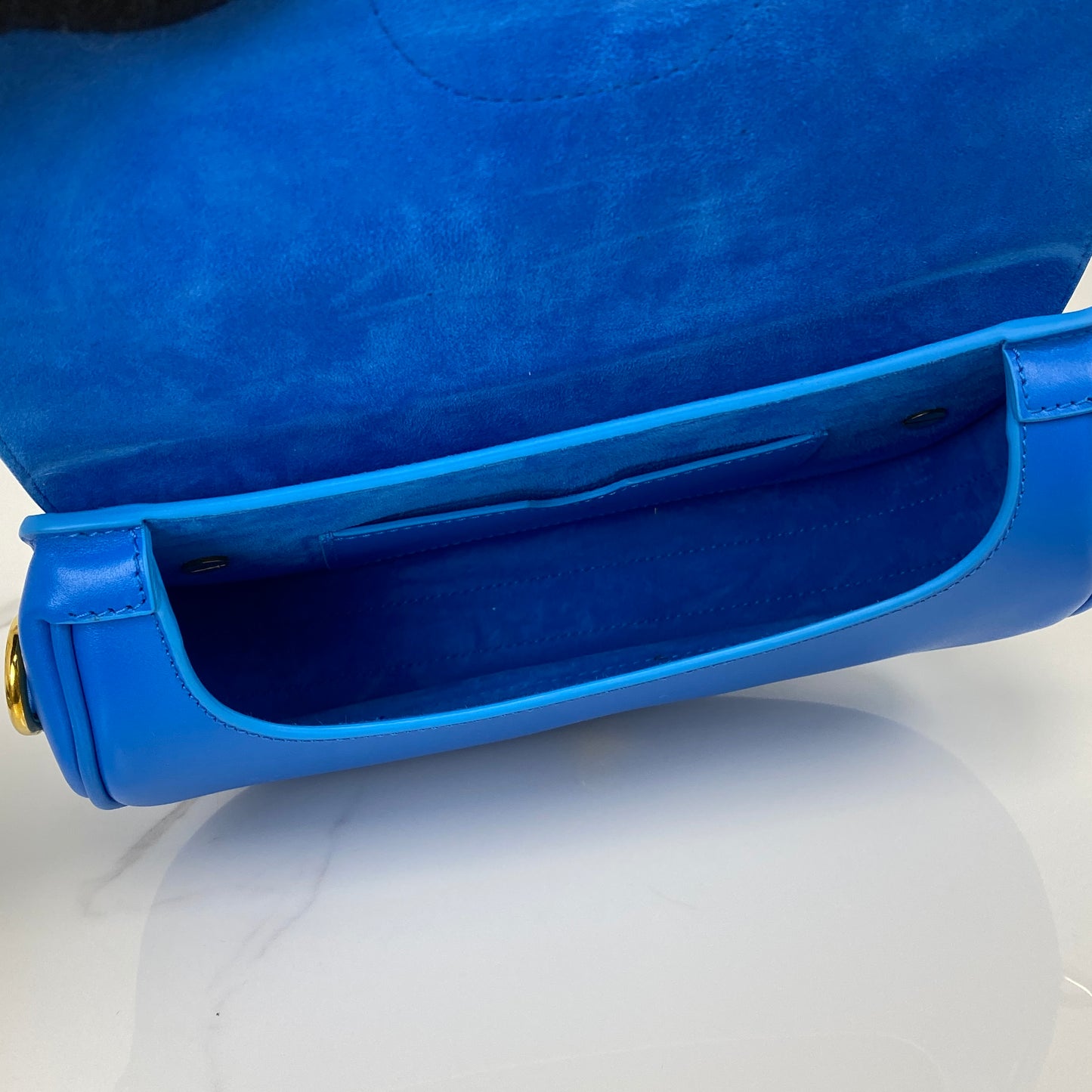 Dior Bobby East-West shown with its strap, box, dustbag and ID card