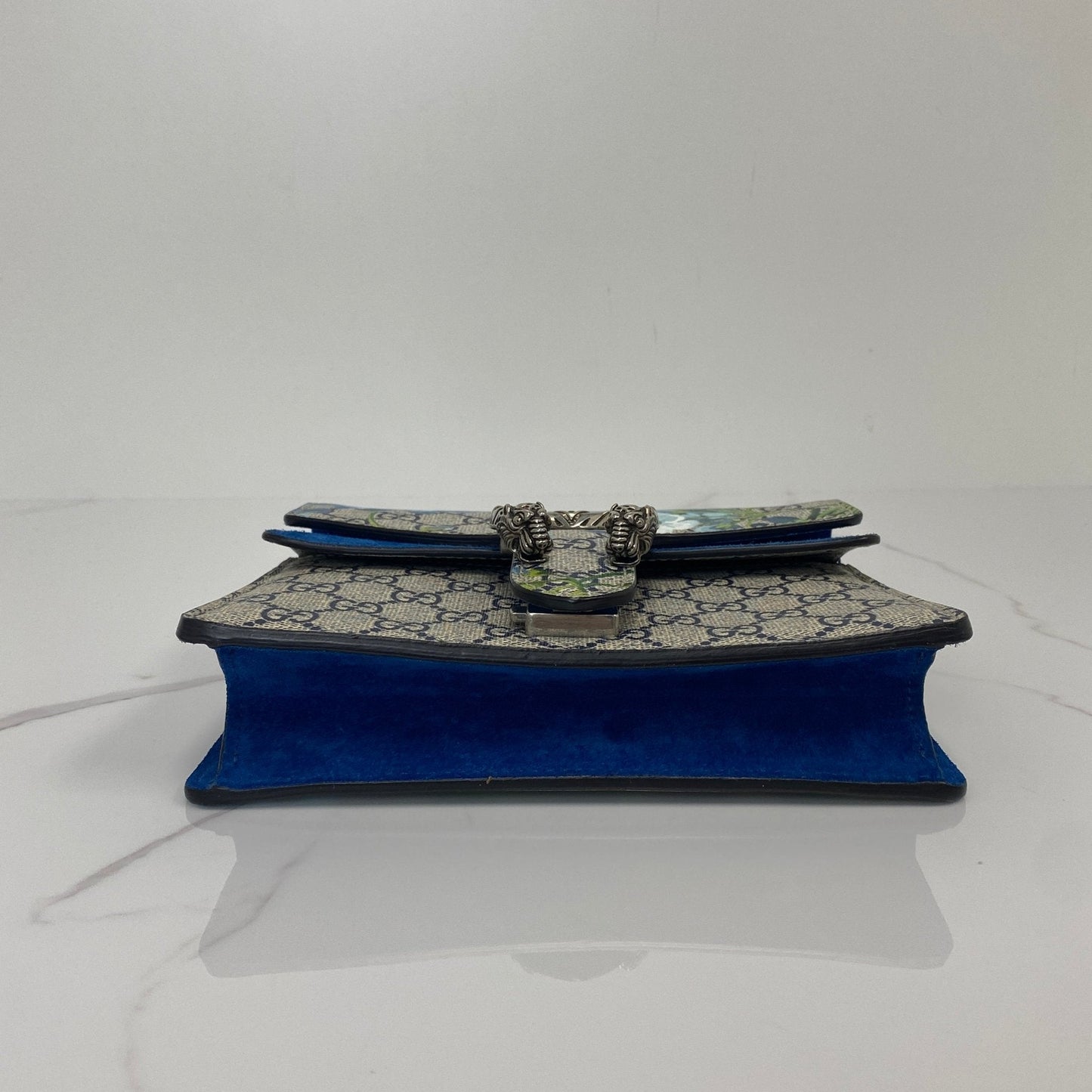 Gucci Dionysus GG Supreme Mini Bag Blue Blooms