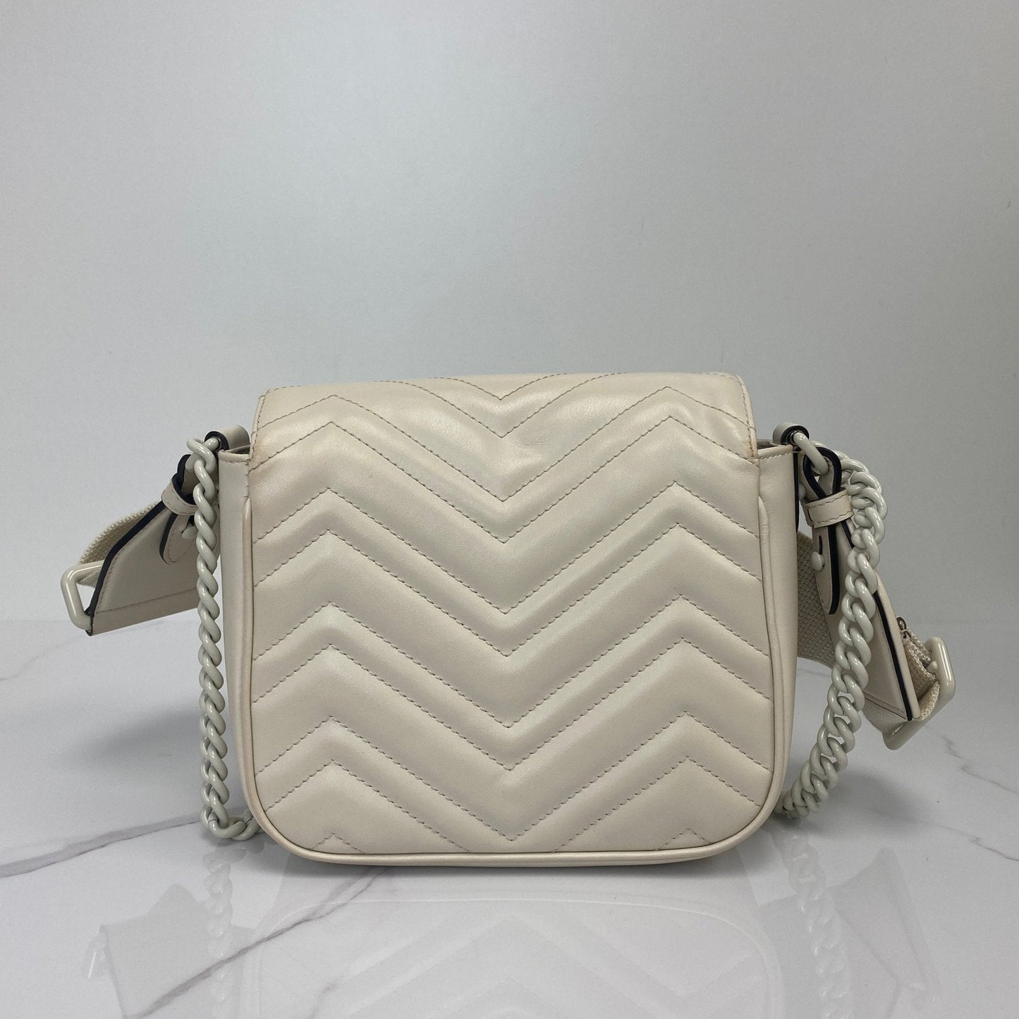 Gucci Matelasse Monochrome Mini GG Bag