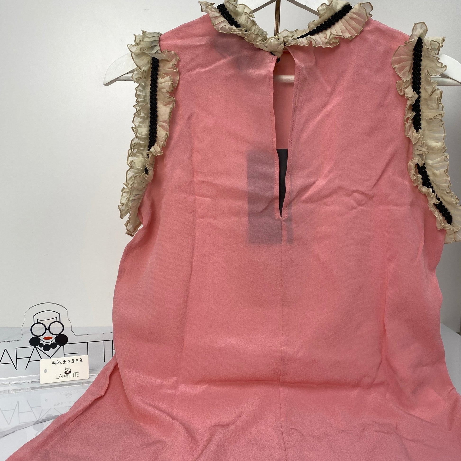 Gucci Silk Crepe De Chine Bubble/DK