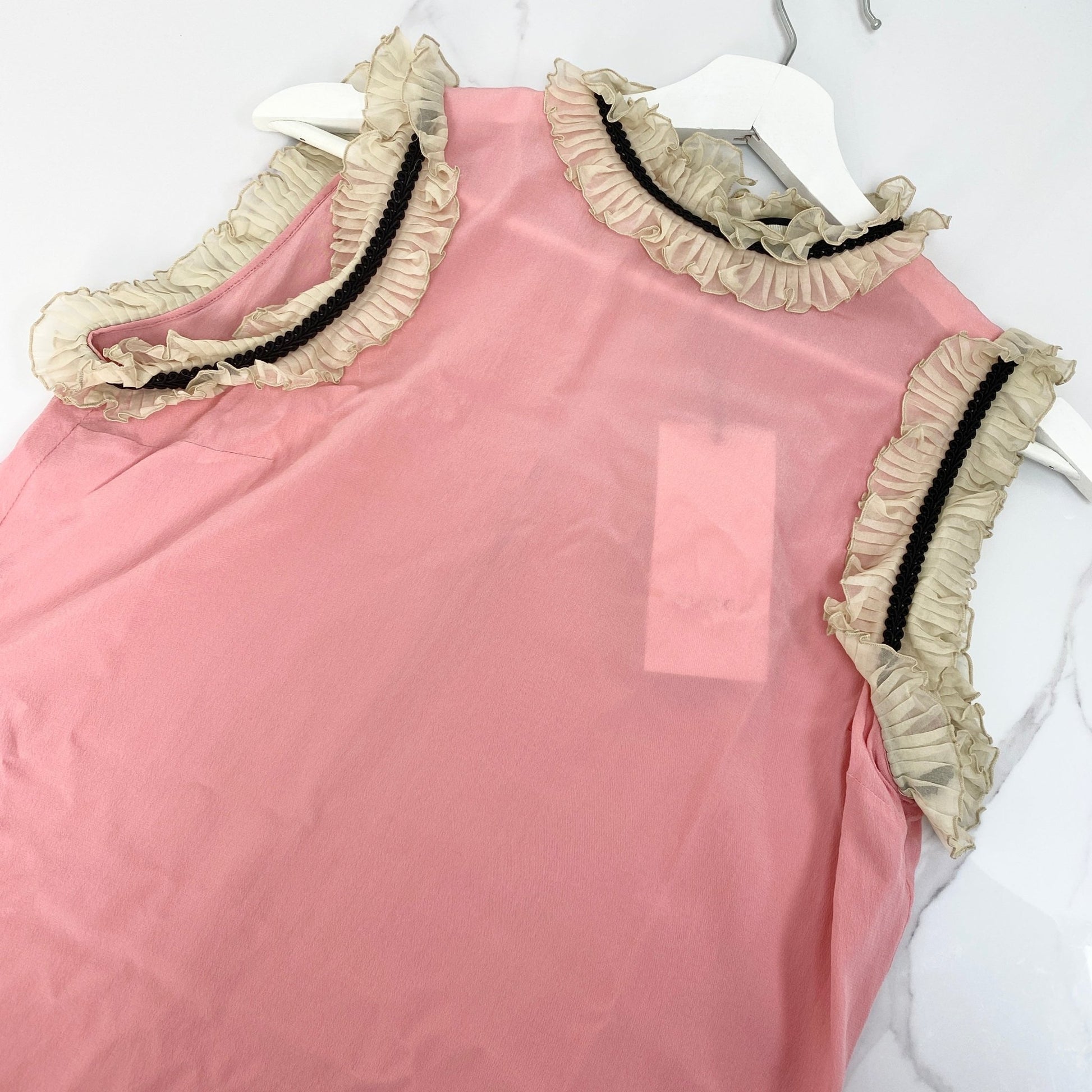 Gucci Silk Crepe De Chine Bubble/DK