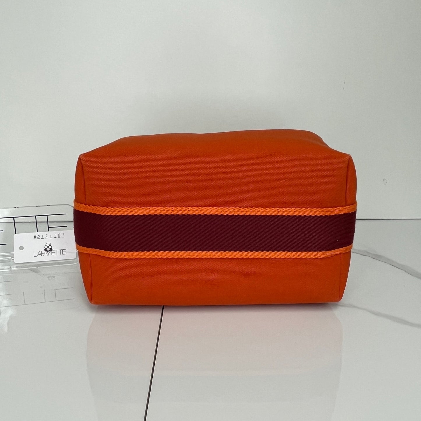 Hermes Small Toile Bride - A - Brac Case