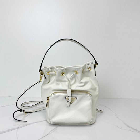 Prada Duet Re - nylon Bucket Bag