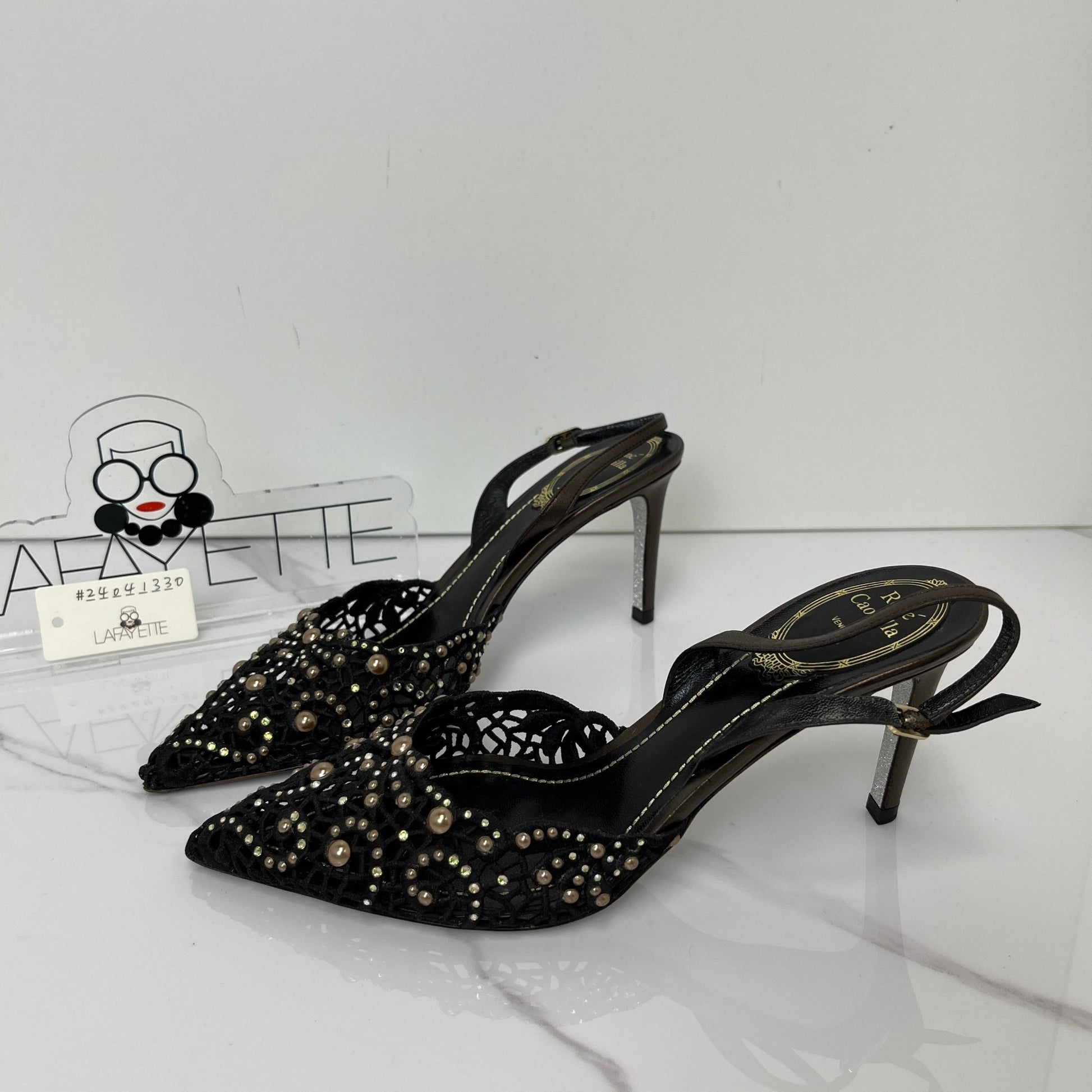 Rene Caovilla Slingbacks