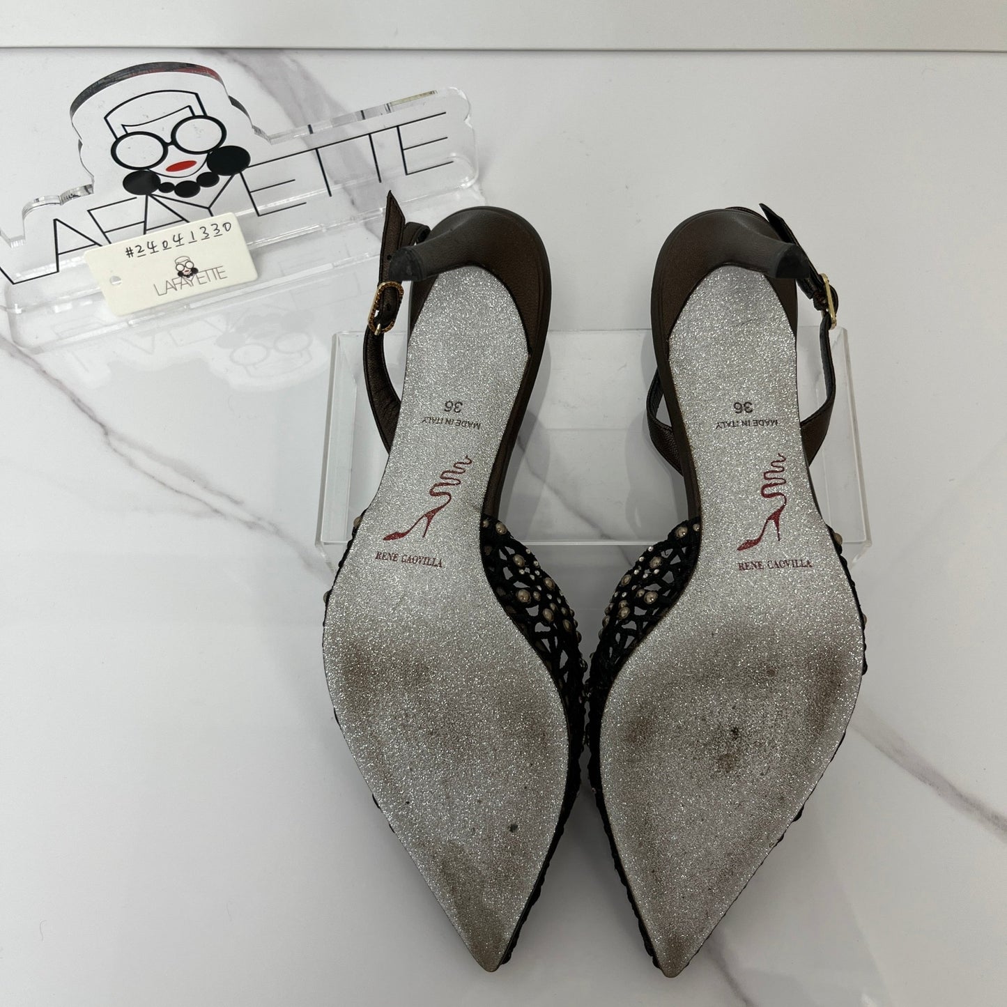 Rene Caovilla Slingbacks