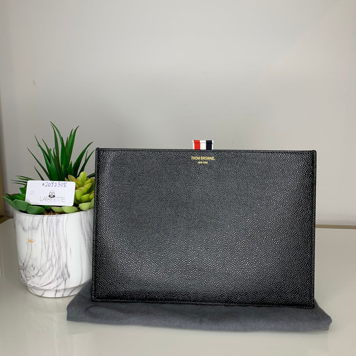 Thom Browne New York Clutch-Black