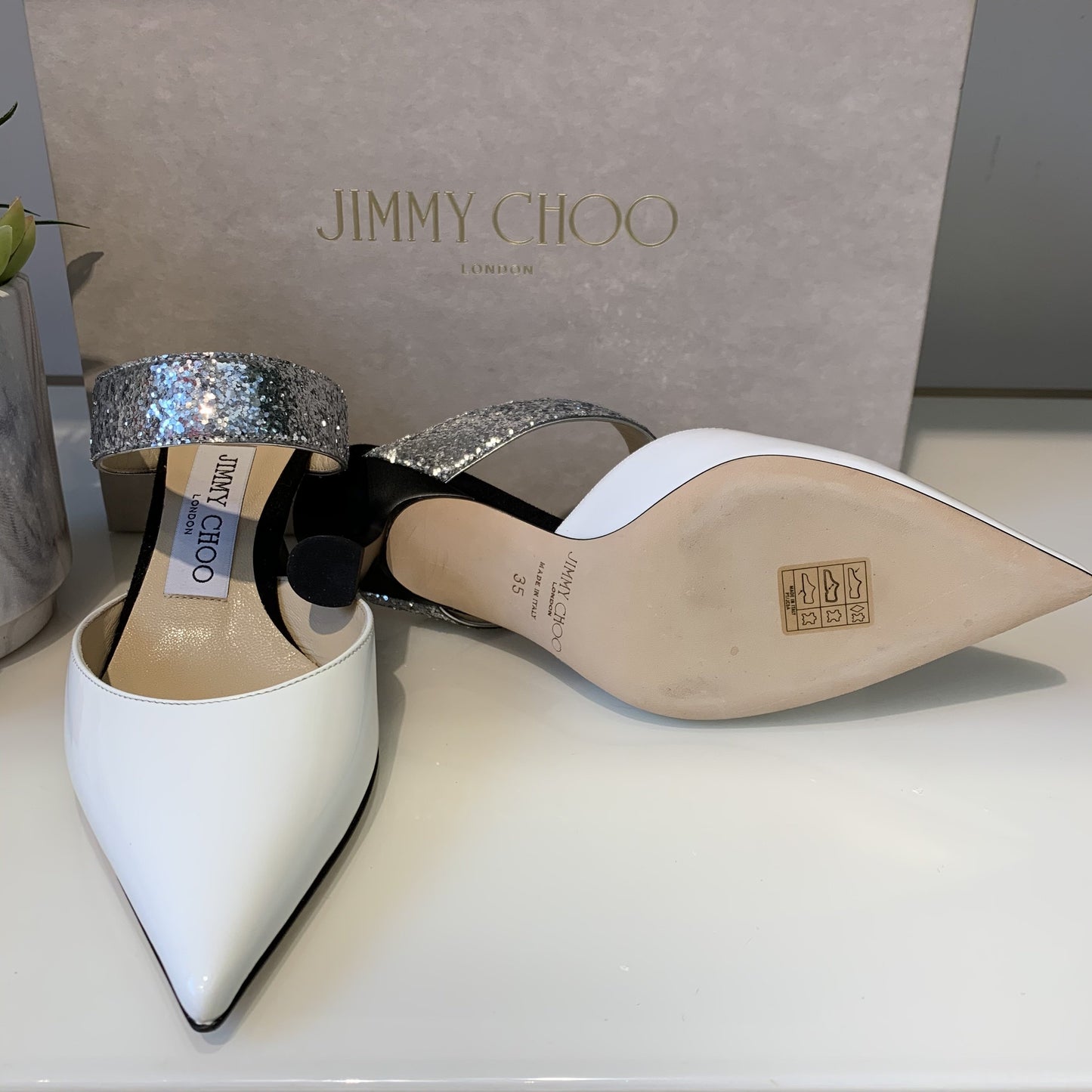 Jimmy Choo Mules - Size 35 #1010302 - Lafayette Consignment