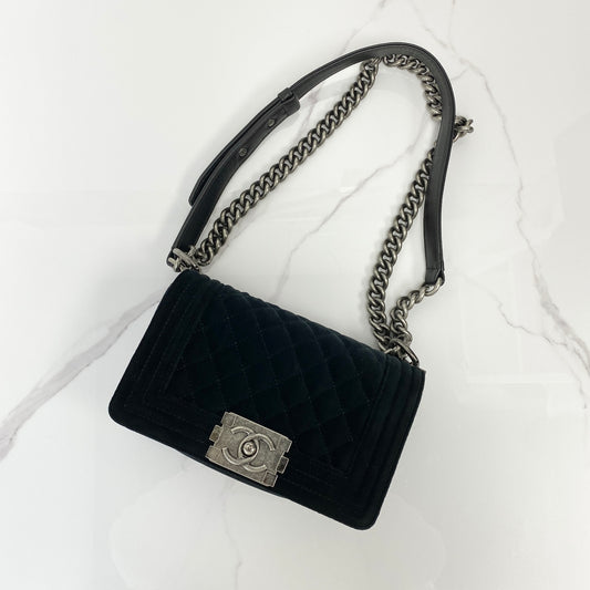 Chanel Small Boy | Velvet Small Boy