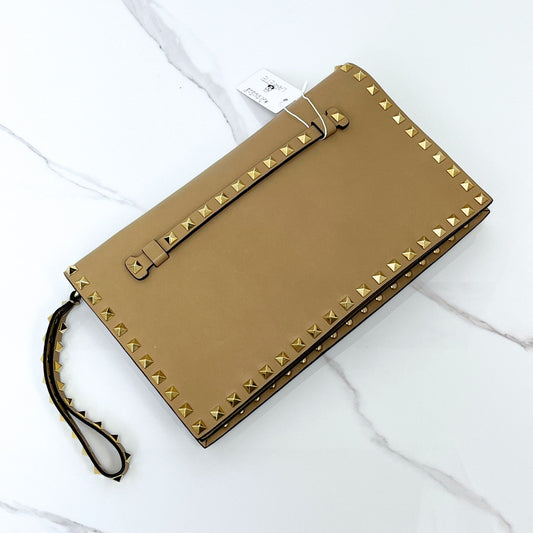 Valentino Rockstud Clutch - Lafayette Consignment