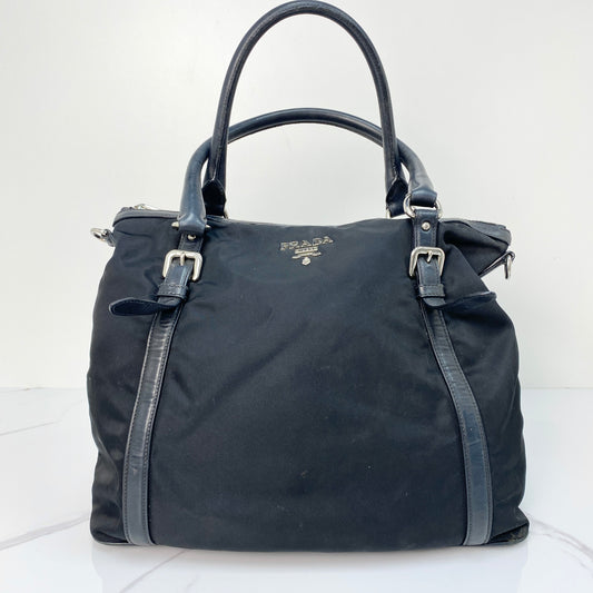 Prada Tessuto Nylon Tote Bag - Lafayette Consignment